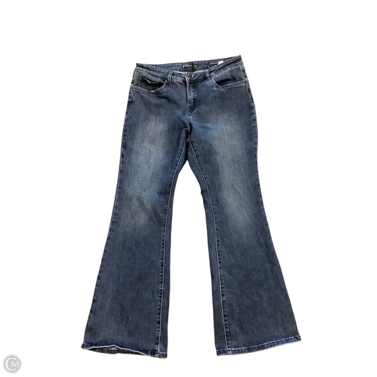 Jeans Flared By French Dressing In Blue Denim, Size: 12