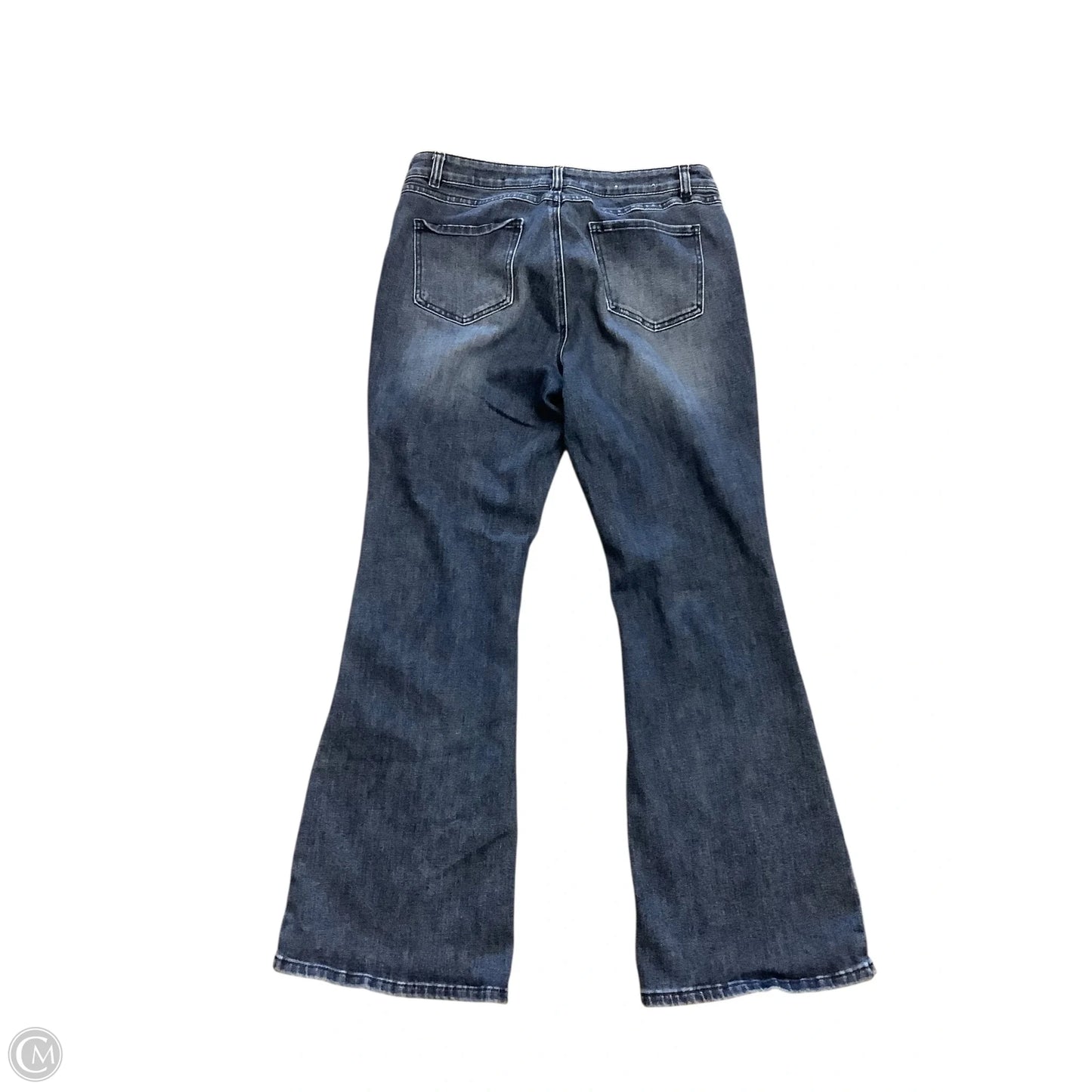 Jeans Flared By French Dressing In Blue Denim, Size: 12