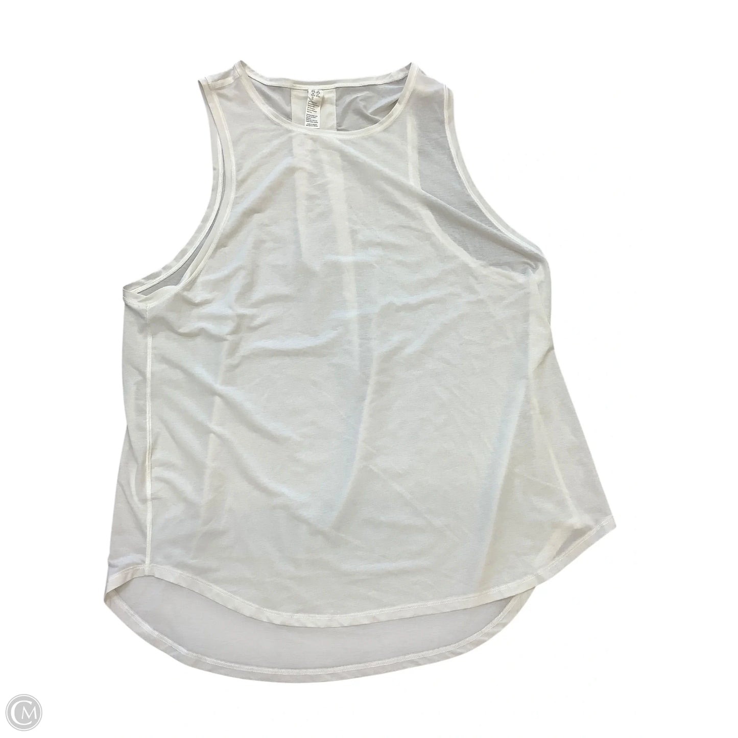 Athletic Tank Top By Spanx In White, Size: Xl