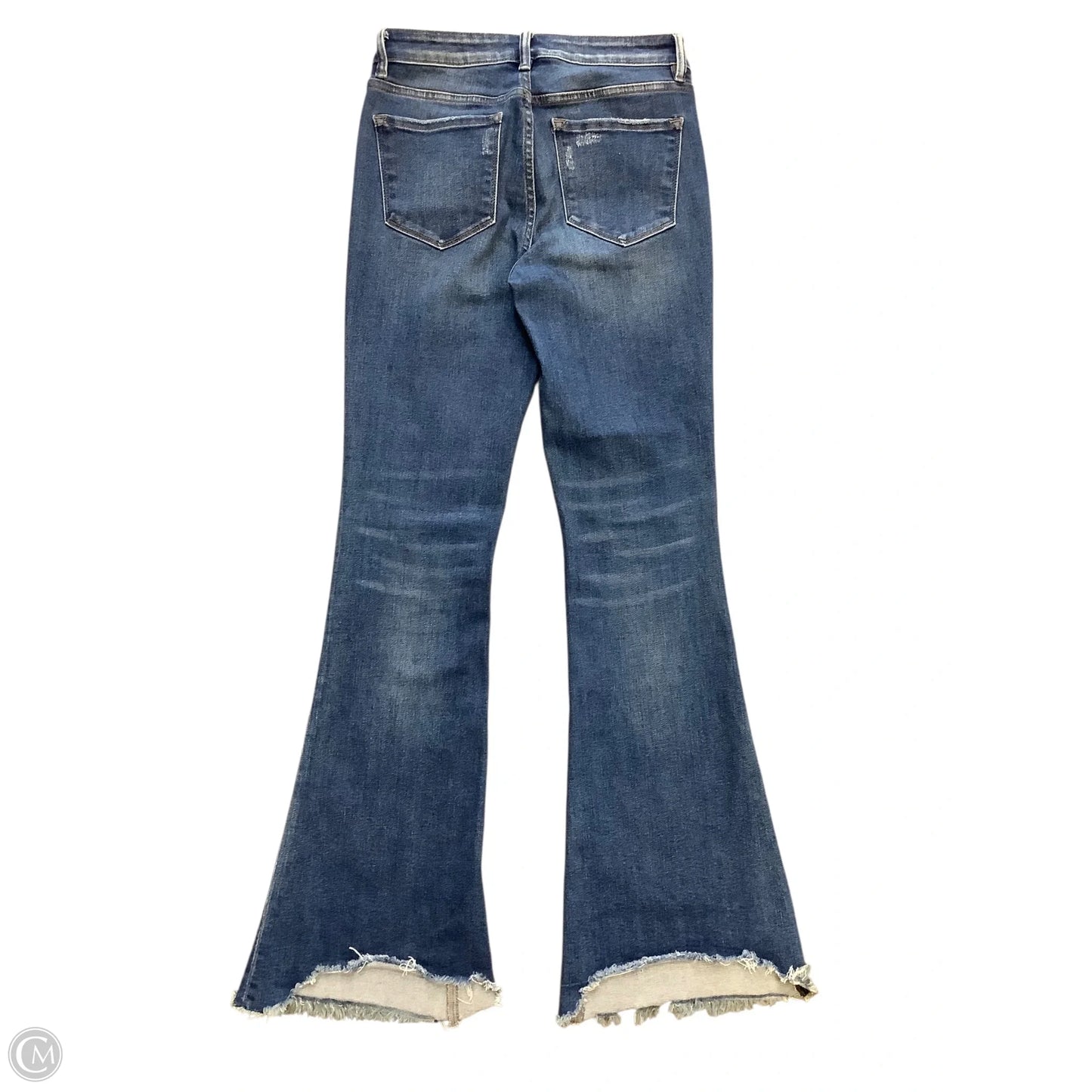 Jeans Flared By Vervet In Blue Denim, Size: 4(27)