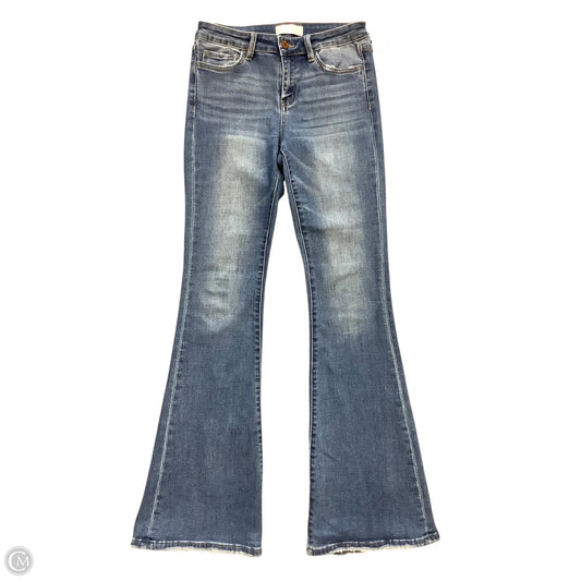 Jeans Flared By Vervet In Blue Denim, Size: 4(27)