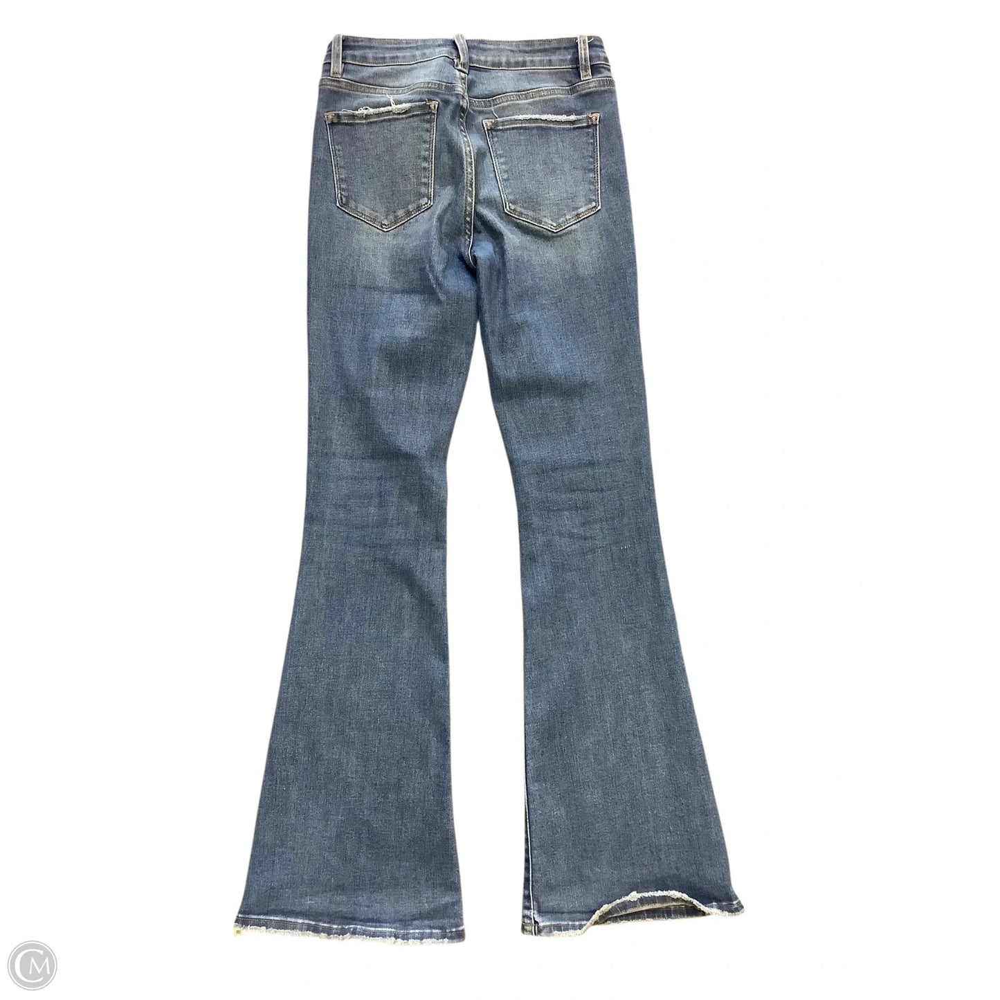 Jeans Flared By Vervet In Blue Denim, Size: 4(27)