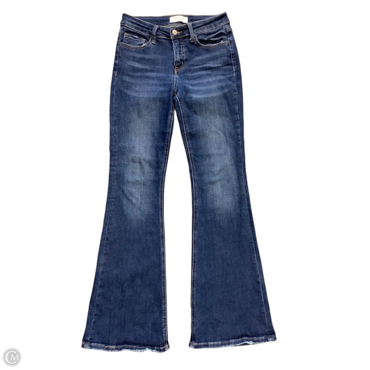 Jeans Flared By Vervet In Blue Denim, Size: 4(27)