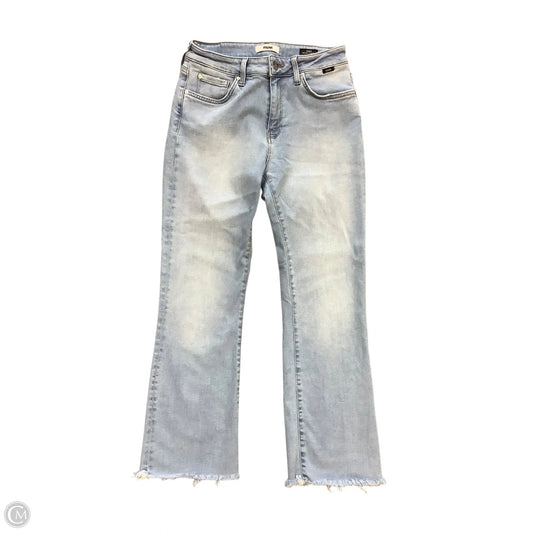 Jeans Flared By Mavi In Blue Denim, Size: 4(28/27)