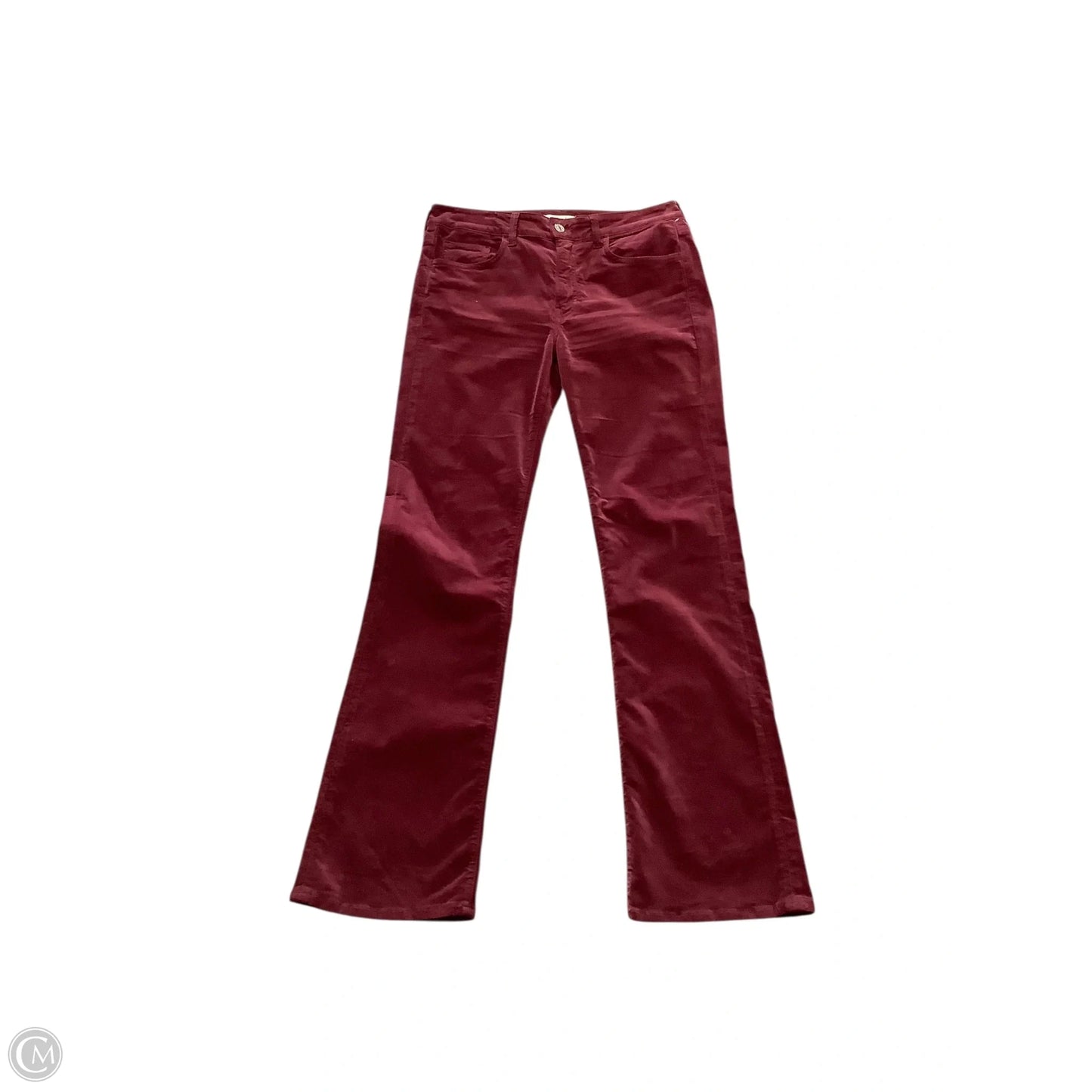 Pants Wide Leg By Mavi In Maroon, Size: 8