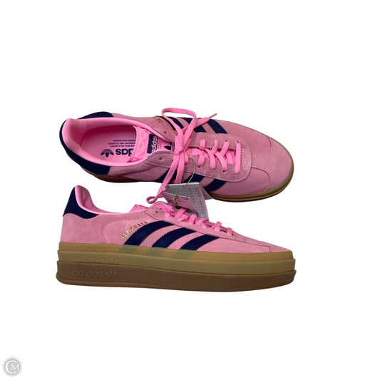 Shoes Athletic By Adidas In Blue & Pink, Size: 9