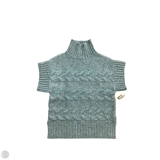Sweater Short Sleeve By Cma In Teal, Size: Xs