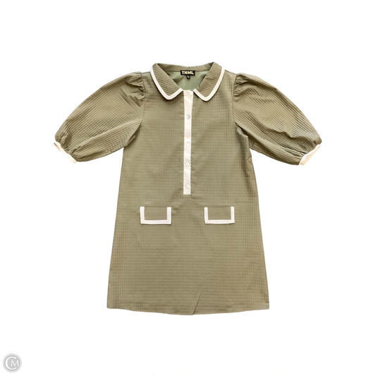 Dress Casual Midi By Thml In Green, Size: S