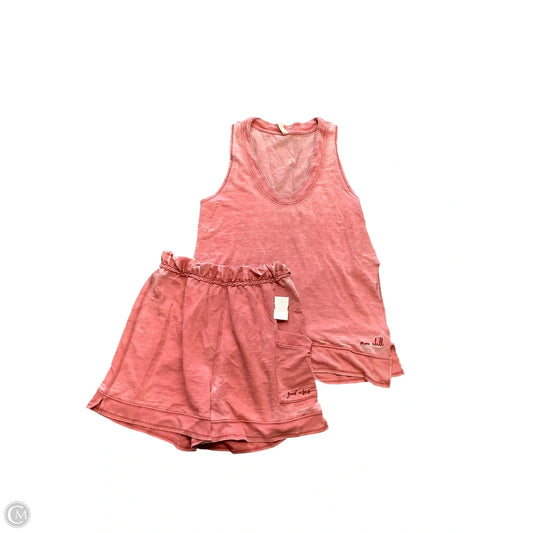 Shorts Set By Free People In Red, Size: Xs