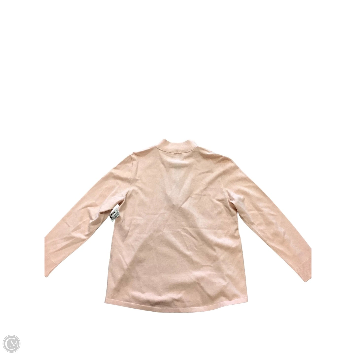 Sweater By Chicos In Pink, Size: L
