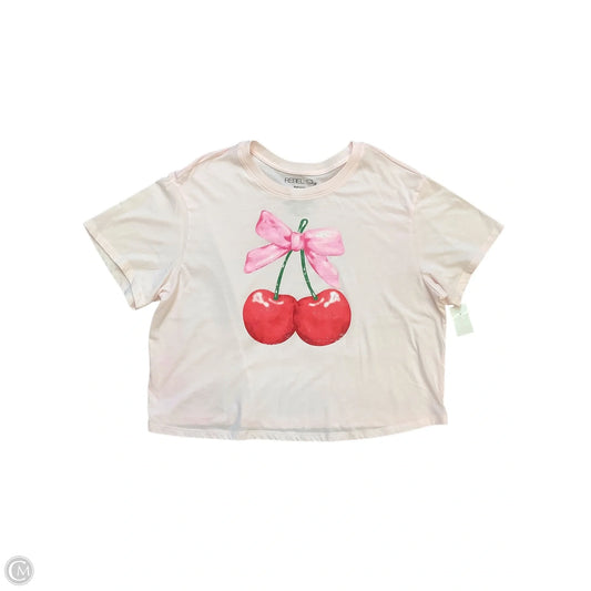 Top Short Sleeve Basic By Rebel In Pink, Size: 2x As is