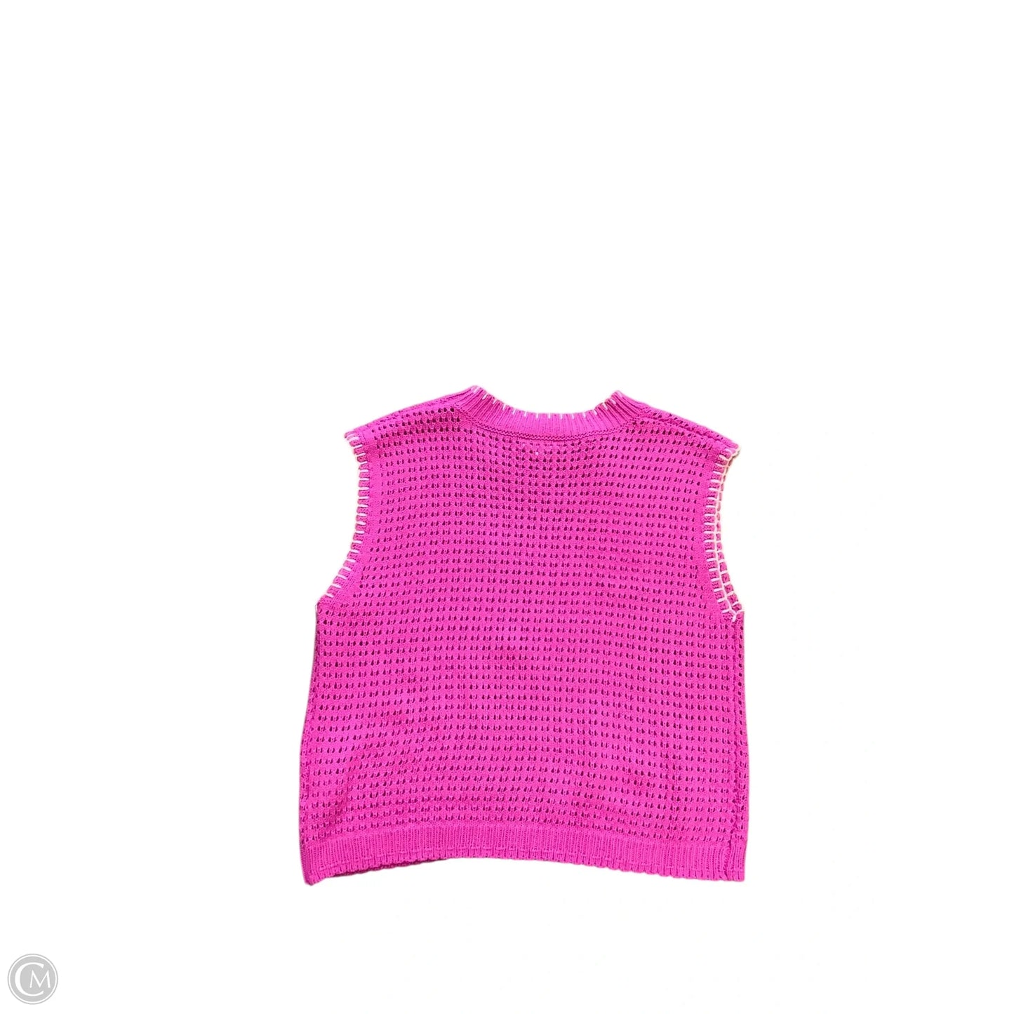 Vest Sweater By La Miel In Purple, Size: M