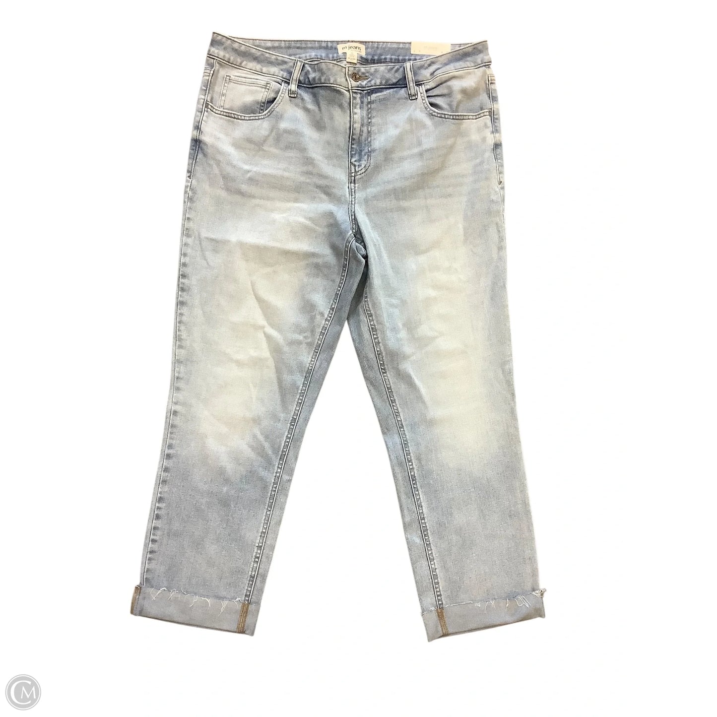 Jeans Straight By Maurices In Blue Denim, Size: 18W