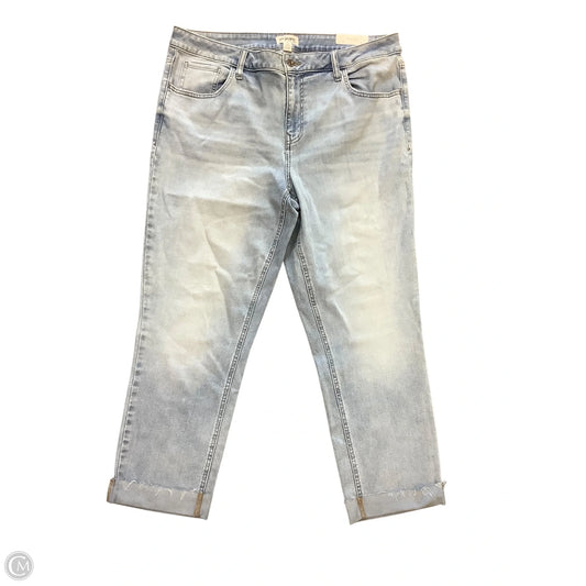 Jeans Straight By Maurices In Blue Denim, Size: 18W