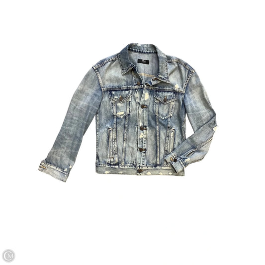Jacket Denim By Able In Blue Denim, Size: M