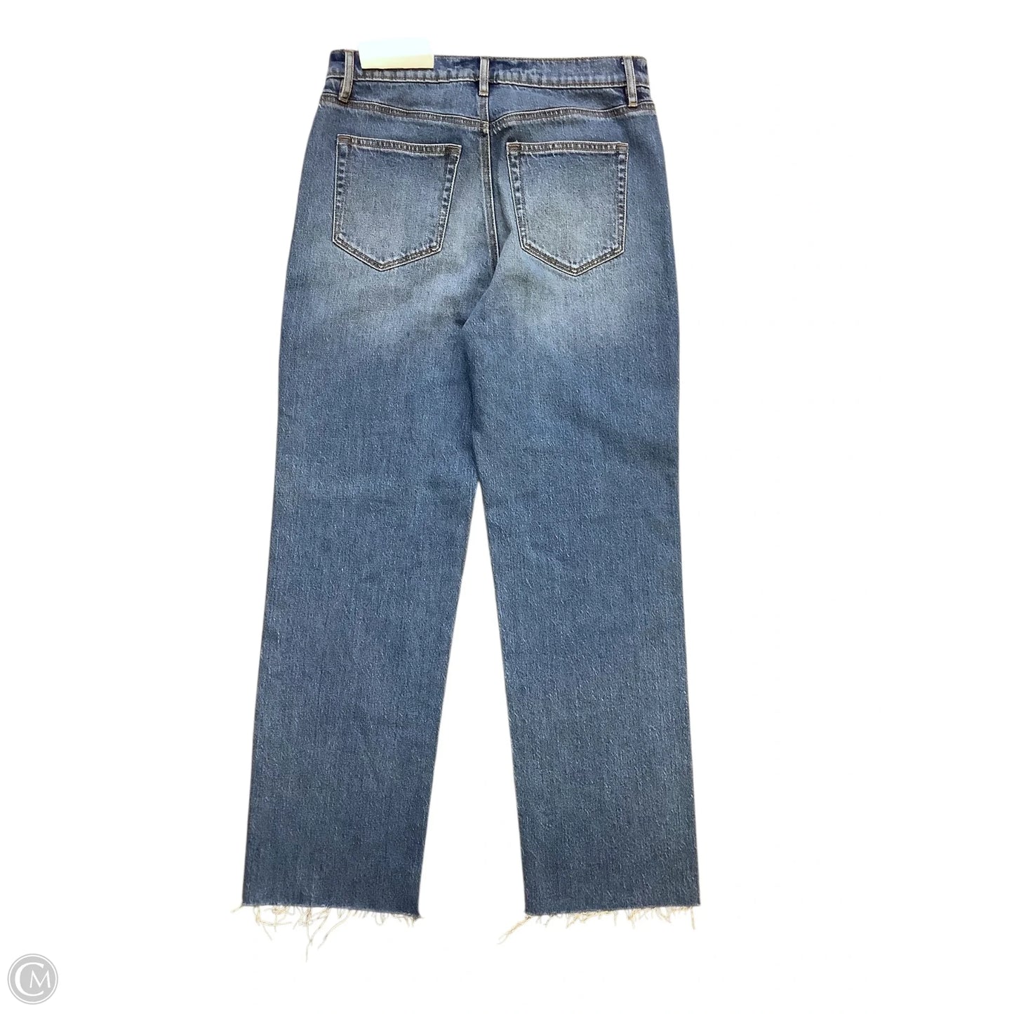 Jeans Straight By Loft In Blue Denim, Size: 6