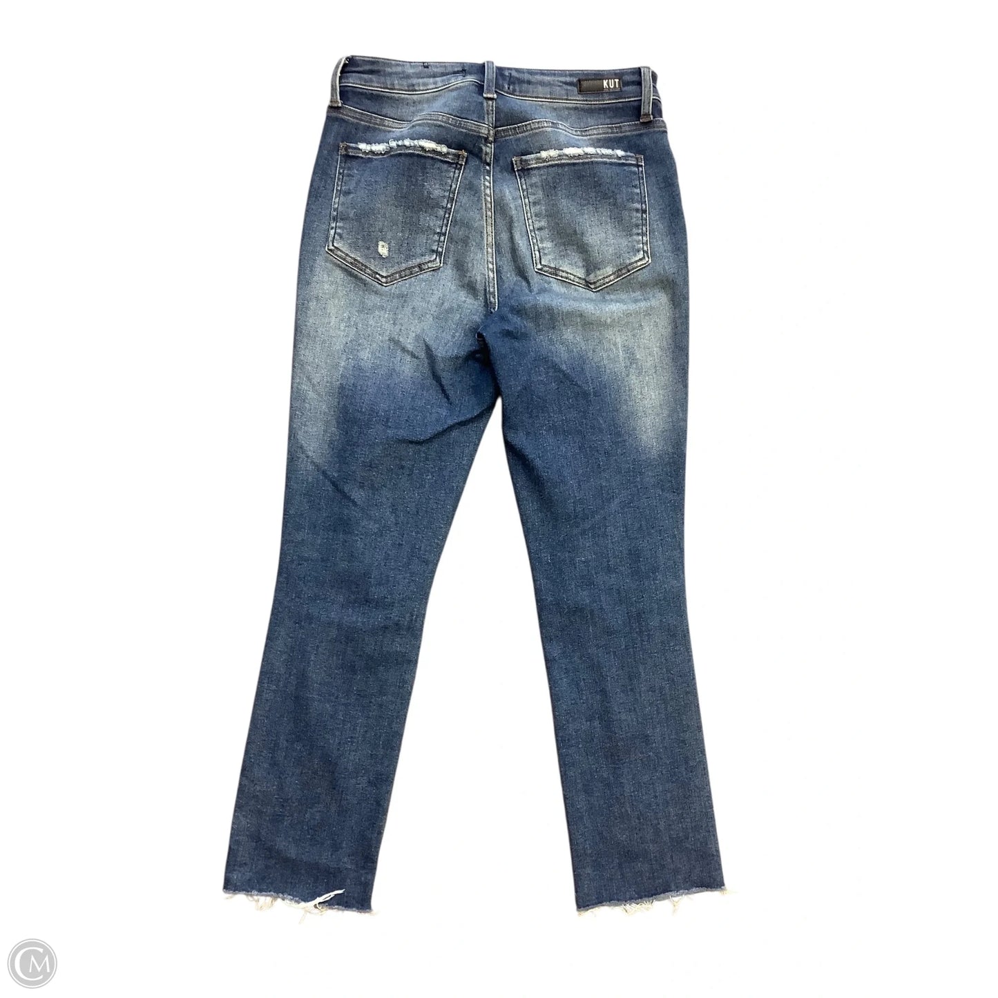 Jeans Skinny By Kut In Blue Denim, Size: 4