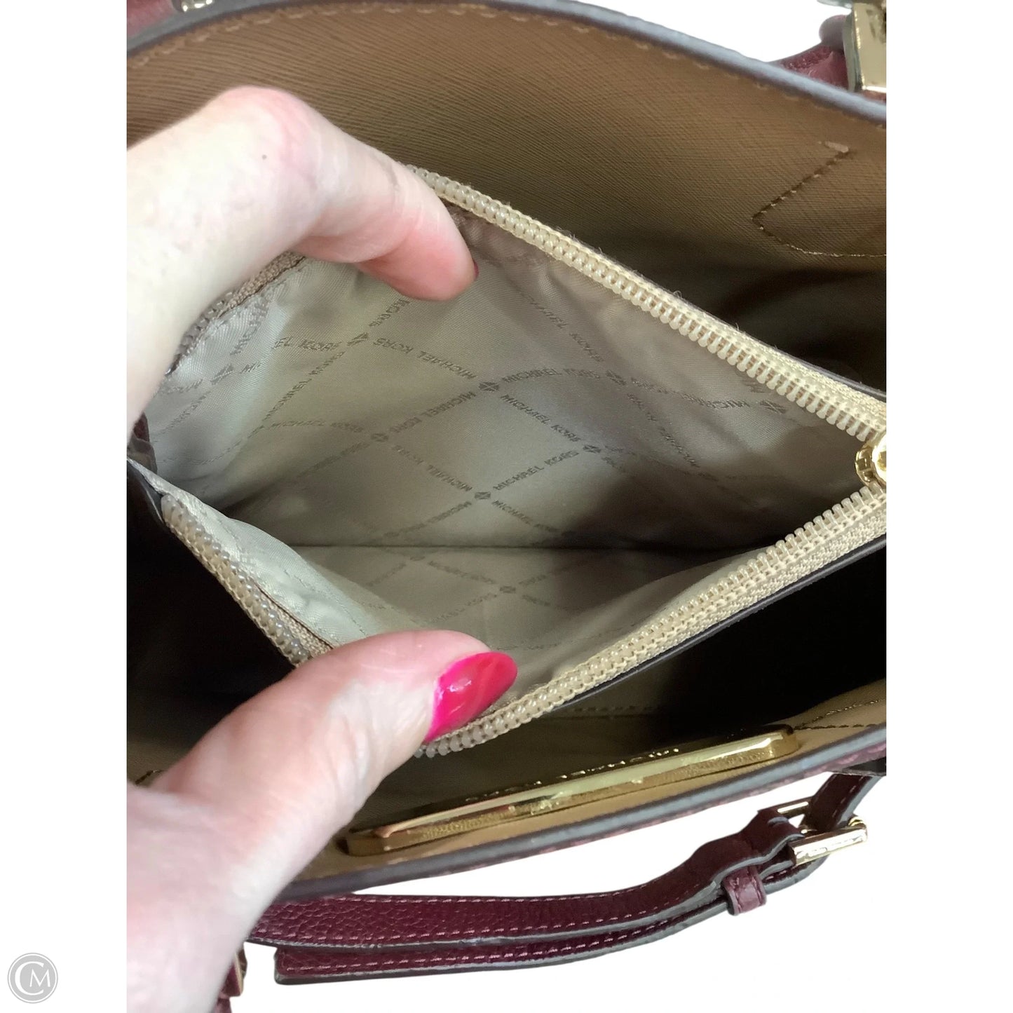 Crossbody Designer By Michael Kors, Size: Small