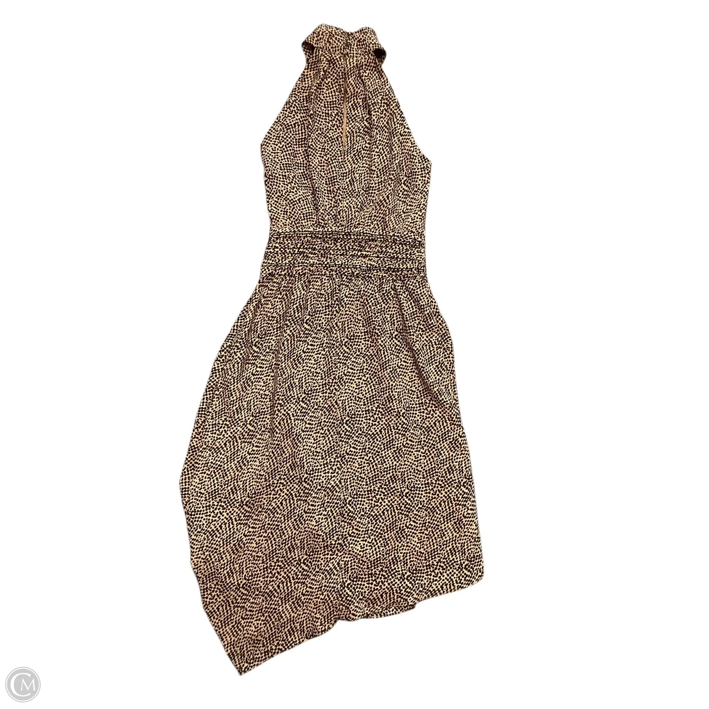 Dress Party Long By Joie In Black & Tan, Size: 0