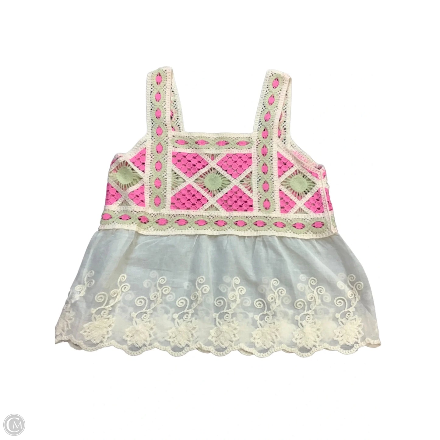 Top Sleeveless By Anniewear In Cream, Size: L