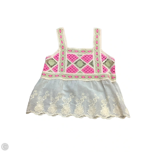 Top Sleeveless By Anniewear In Cream, Size: L