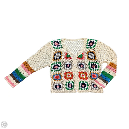 Cardigan By Shein In Cream, Size: 2x