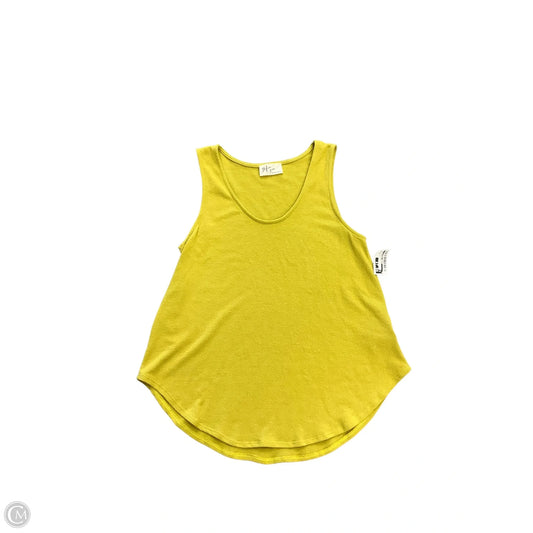 Top Sleeveless Basic By Clothes Mentor In Chartreuse, Size: M