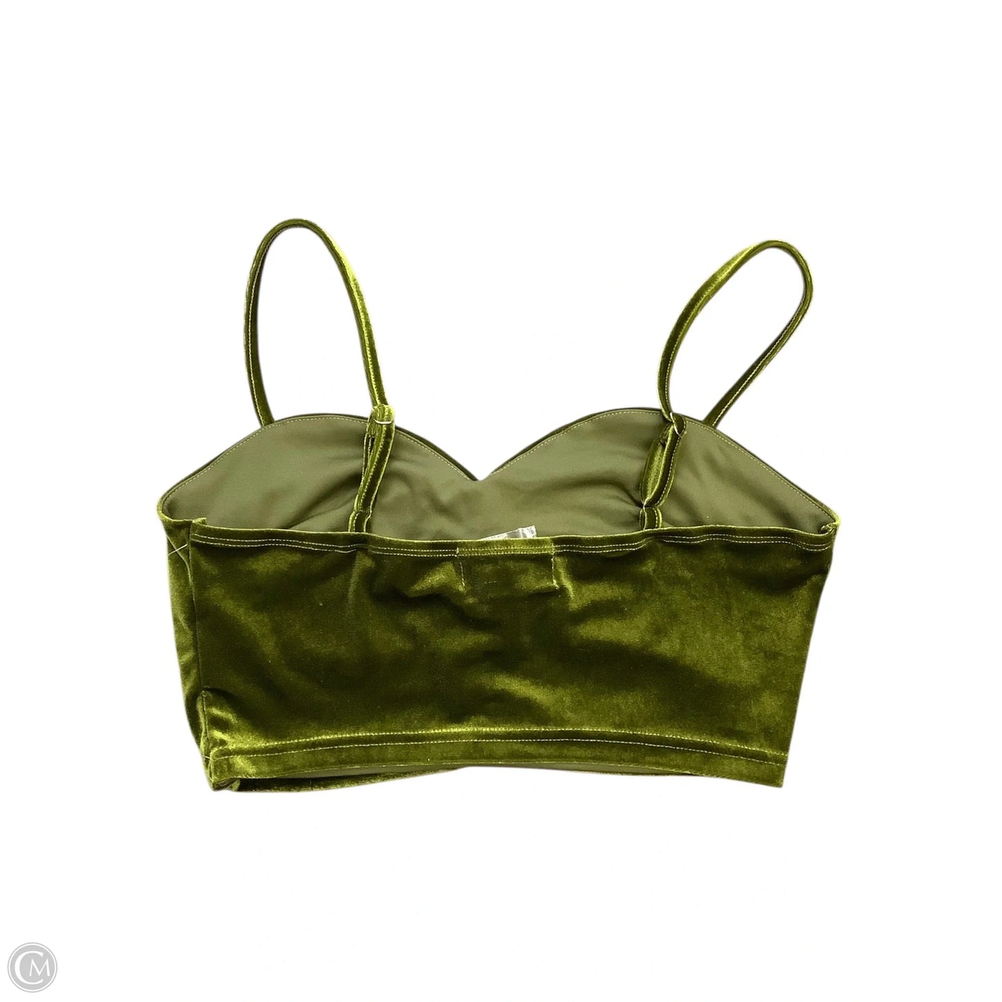 Top Sleeveless By Cider In Green, Size: M