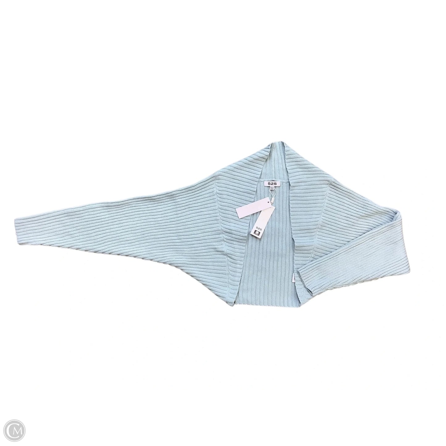 Sweater Cardigan By 525 In Blue, Size: S