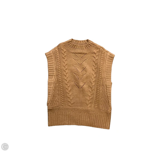 Vest Sweater By Wit & Wisdom In Brown, Size: M