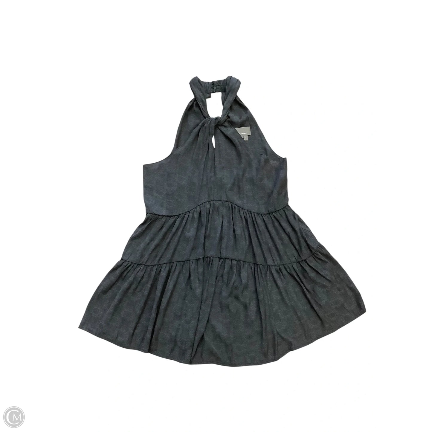 Blouse Sleeveless By Anthropologie In Navy, Size: Xs