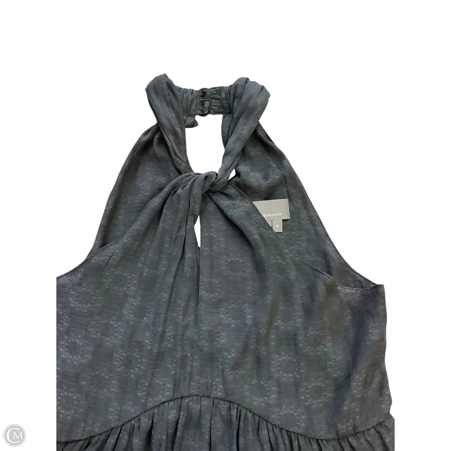 Blouse Sleeveless By Anthropologie In Navy, Size: Xs