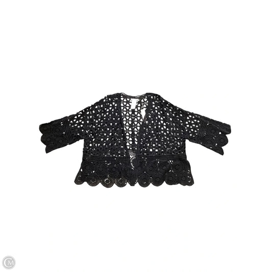 Sweater Cardigan By Chicos In Black, Size: M