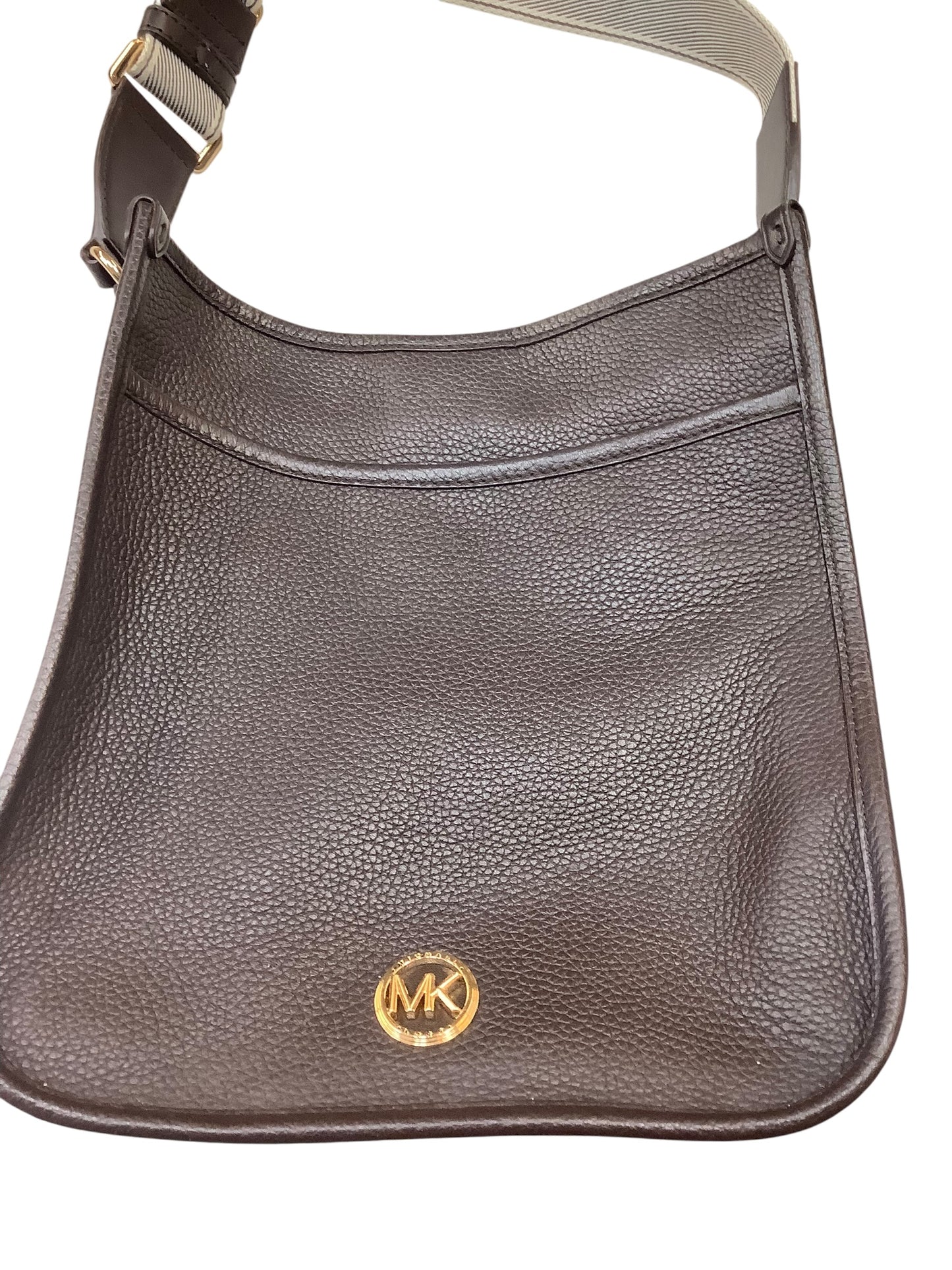 Handbag Designer By Michael Kors In Brown, Size:Medium