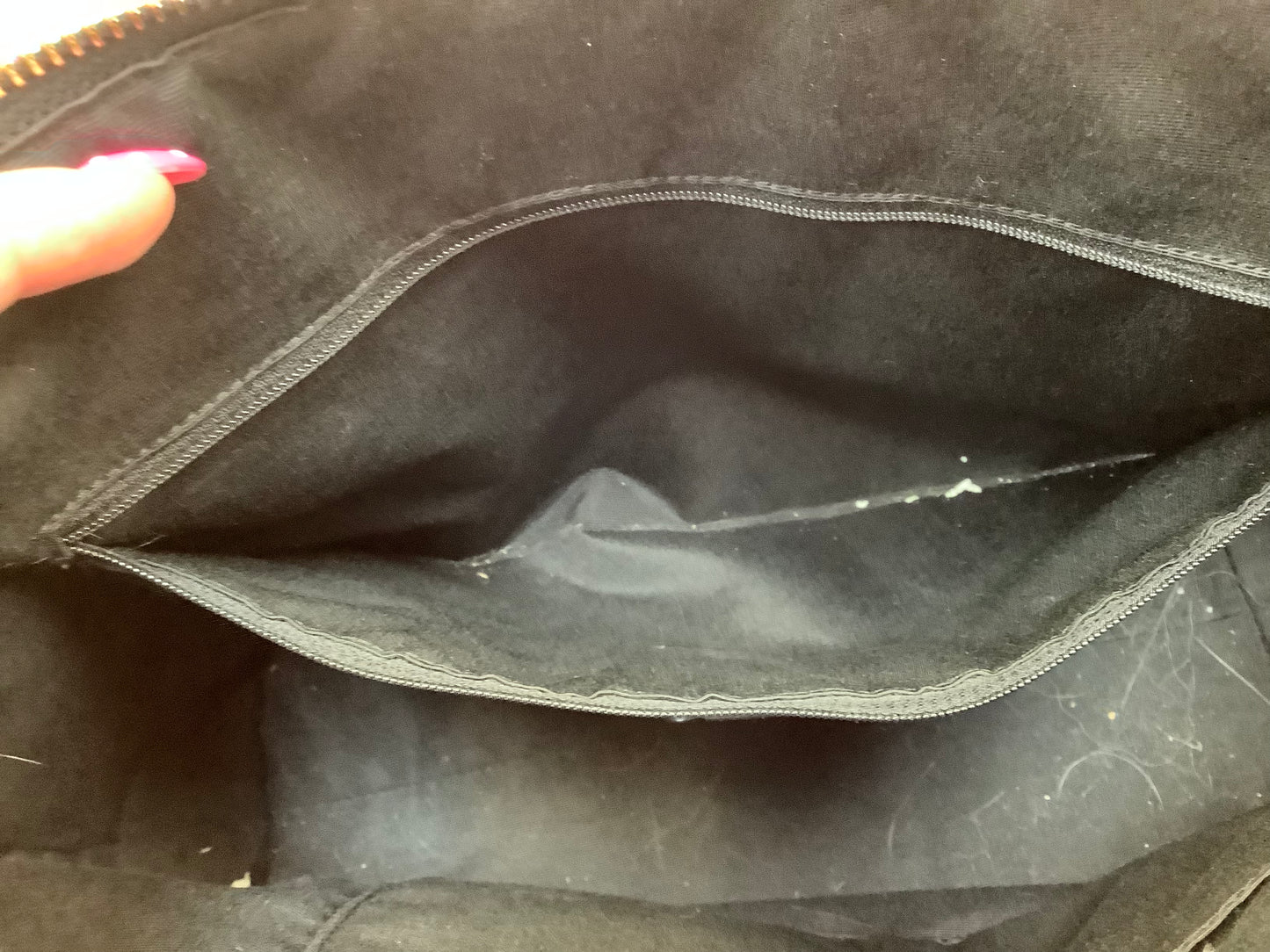 Handbag Designer By Coach In Black, Size:Large