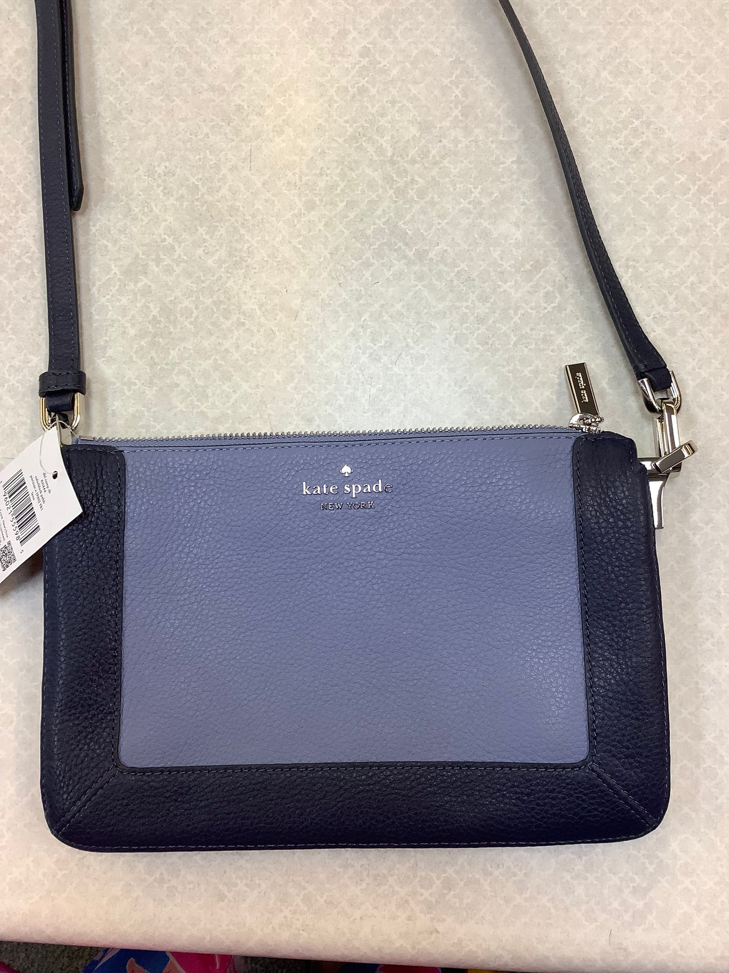 Crossbody Designer By Kate Spade In Blue, Size:Medium