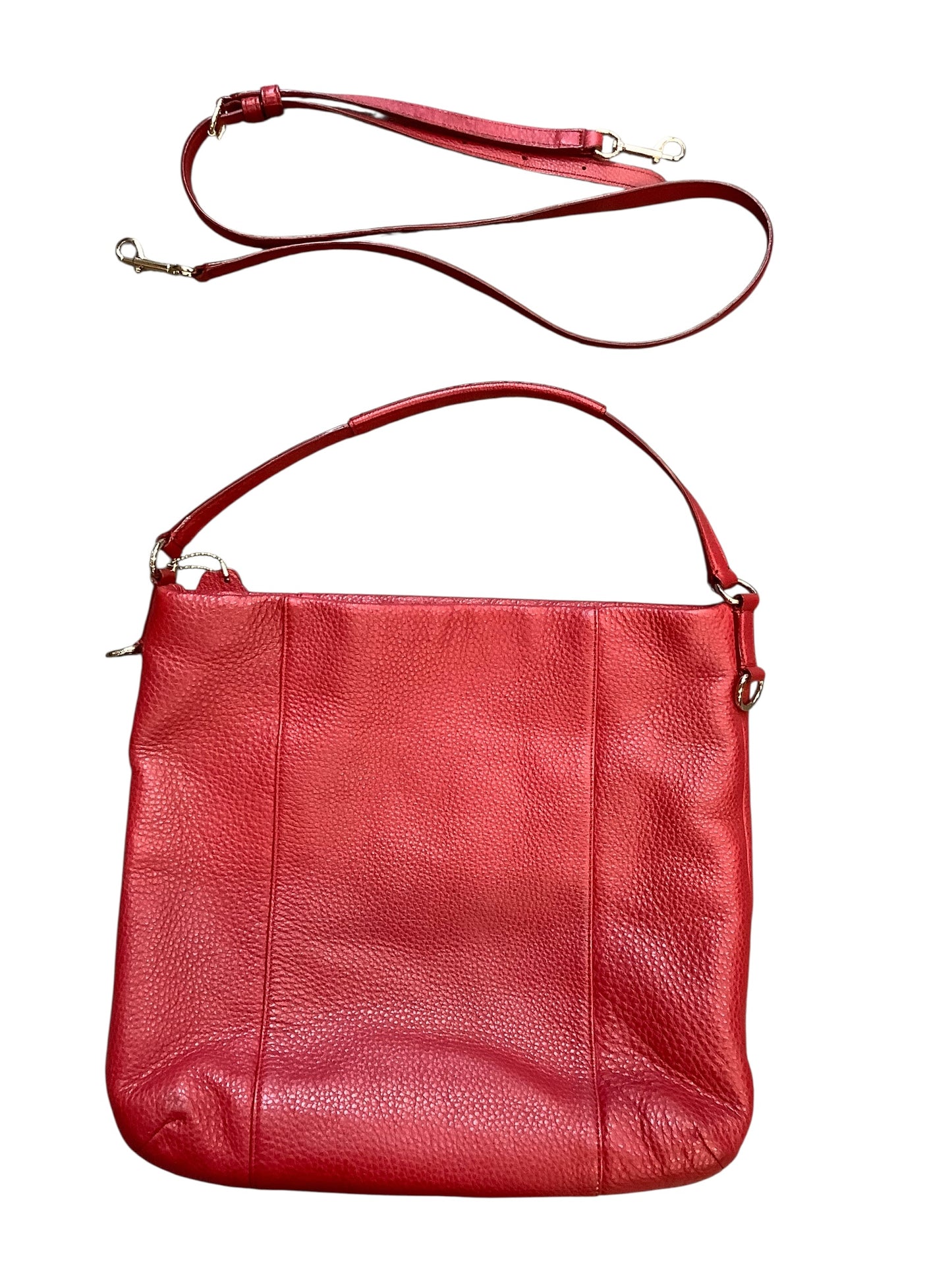 Handbag Designer By Coach In Red, Size:Large