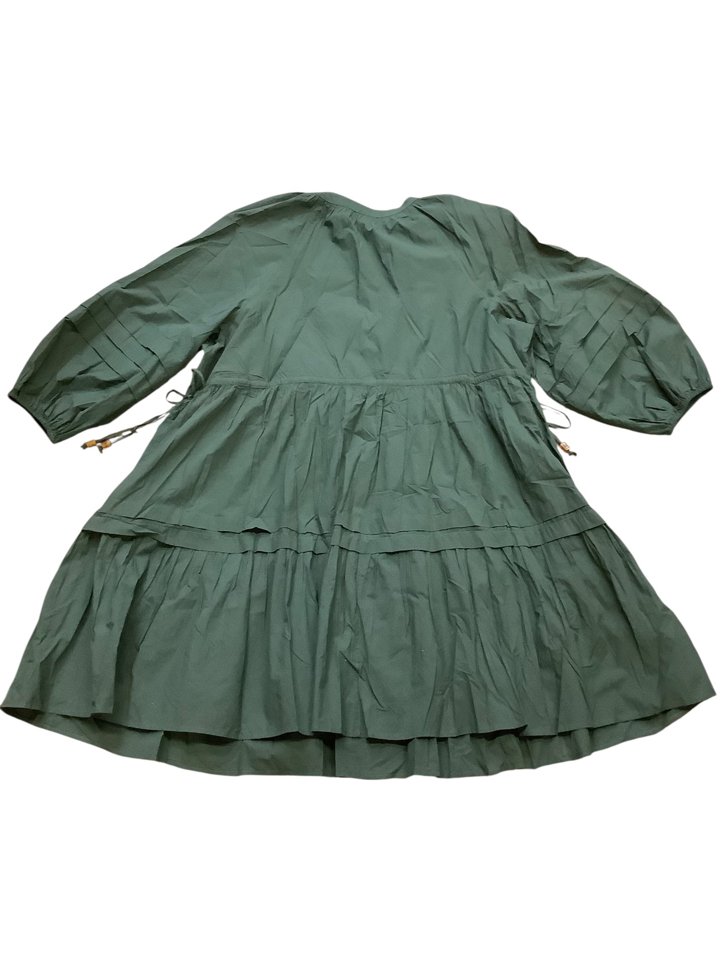 Dress Casual Midi By Madewell In Green, Size:3