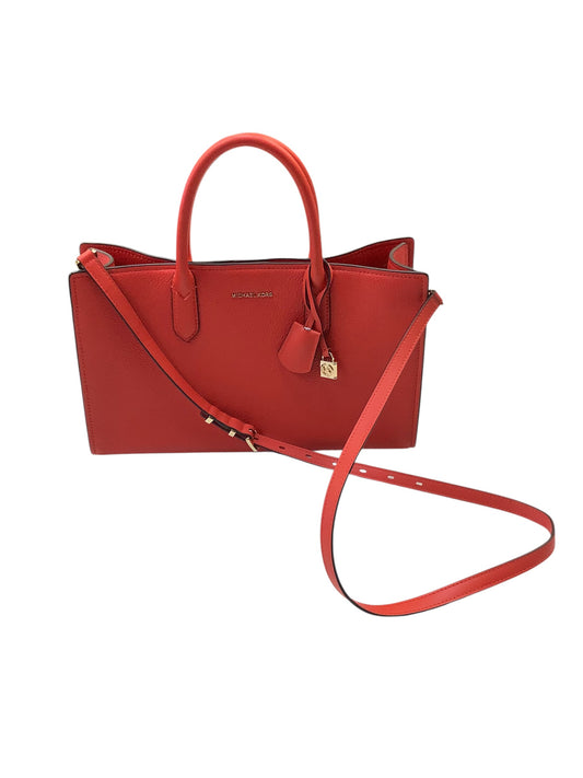 Handbag Designer By Michael Kors In Red, Size:Large
