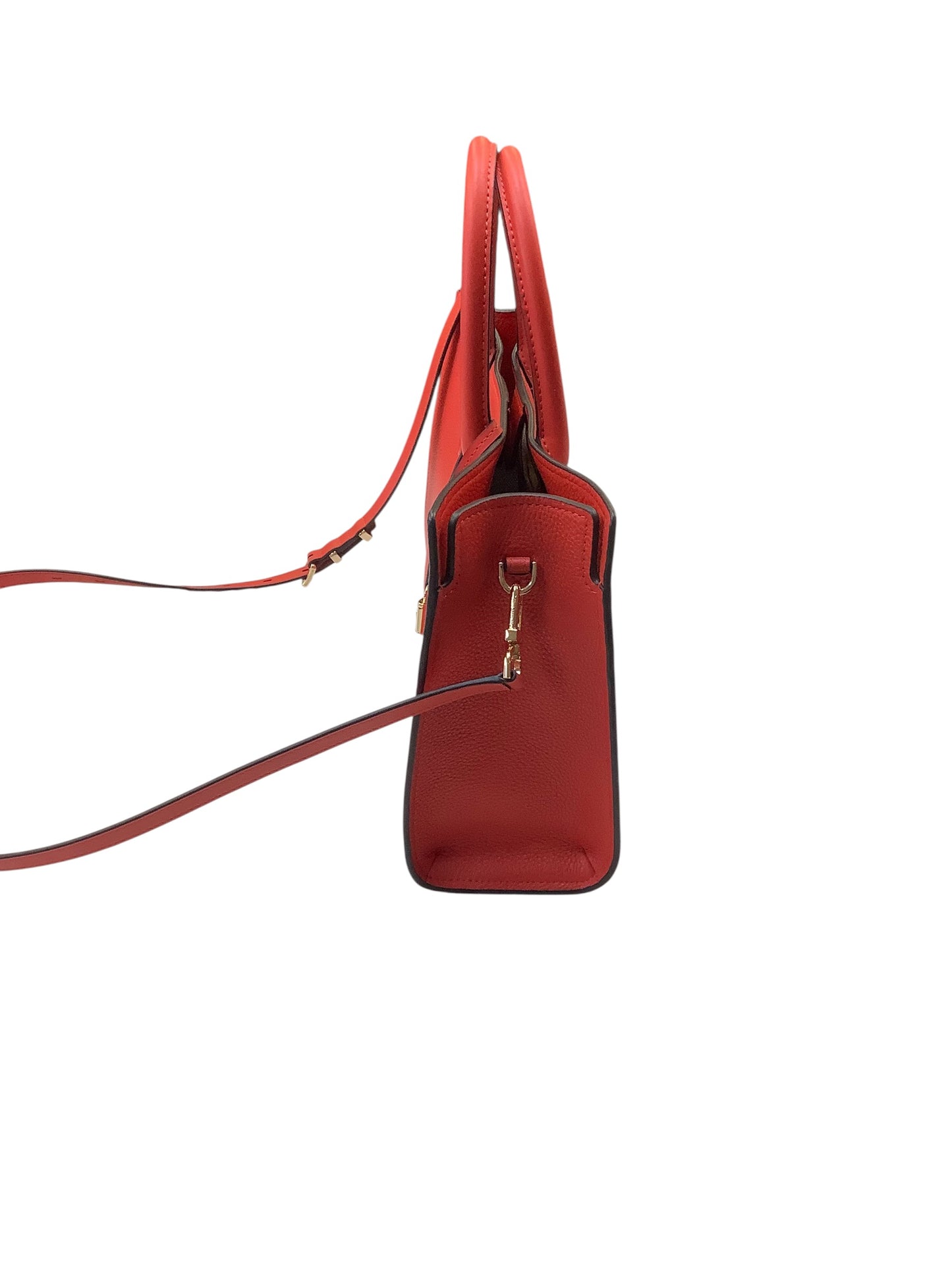 Handbag Designer By Michael Kors In Red, Size:Large