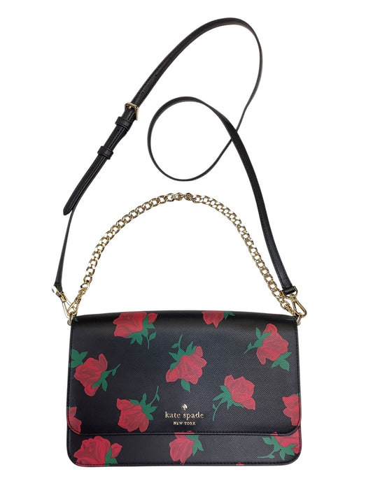 Crossbody Designer By Kate Spade In Black, Size:Medium