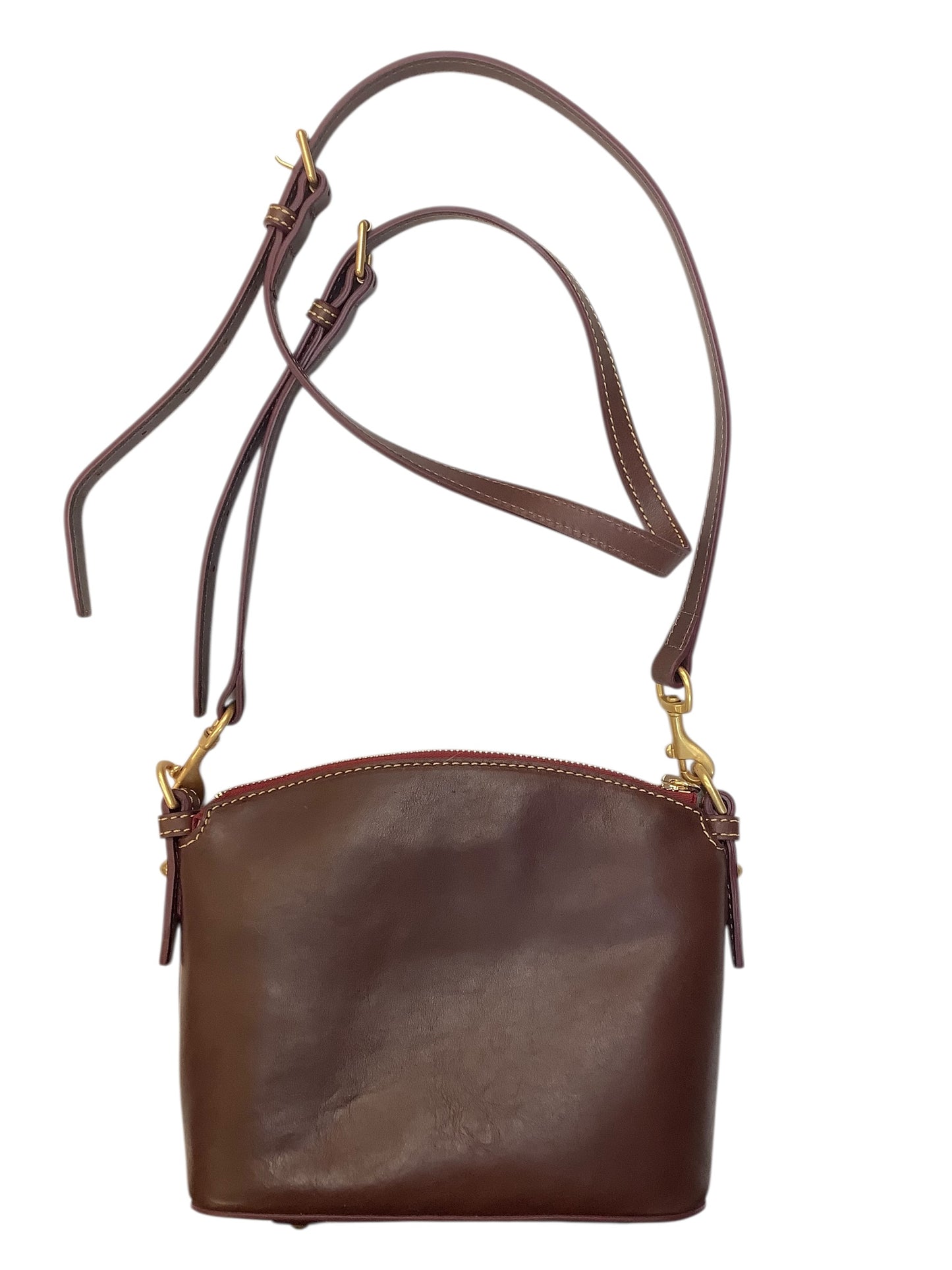 Crossbody Designer By Dooney And Bourke In Brown, Size:Small