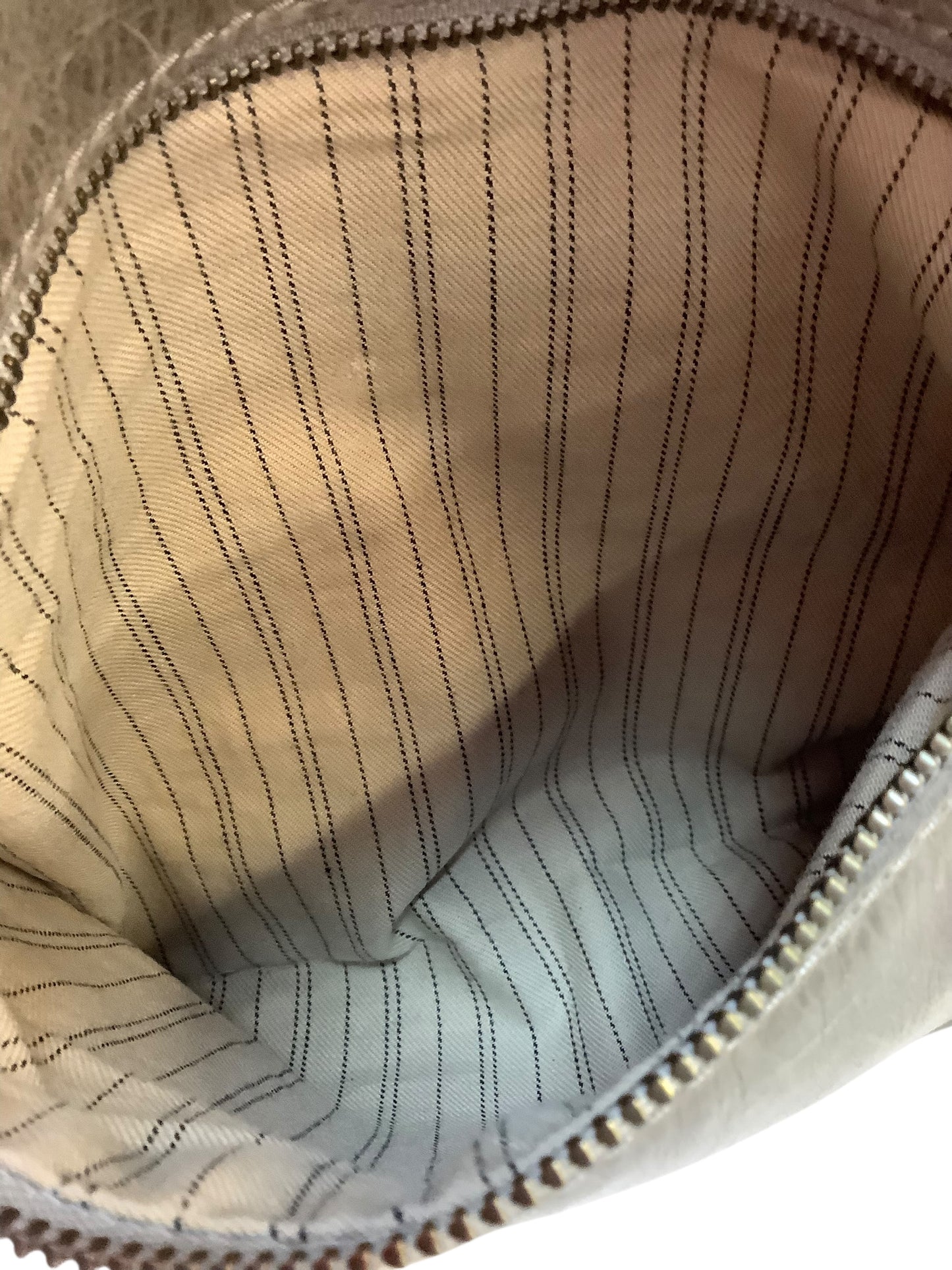 Handbag Designer By Frye In Taupe, Size:Large