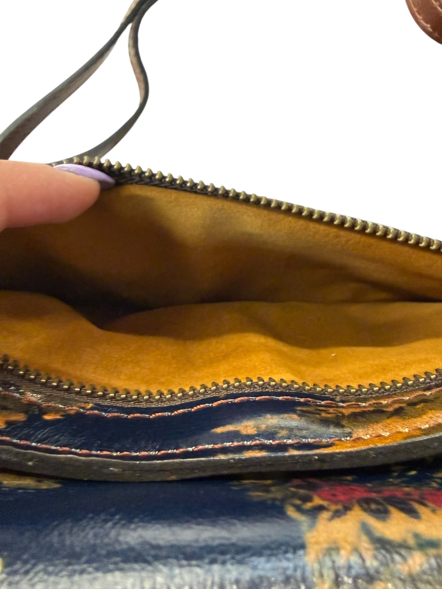 Crossbody Designer By Patricia Nash In Multi, Size:Medium