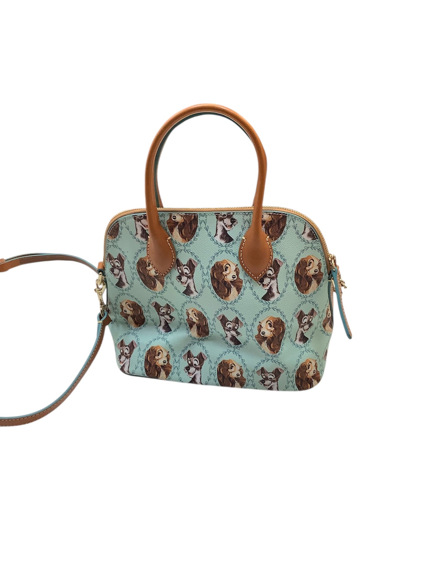 Crossbody Designer By Dooney And Bourke In Blue, Size:Medium