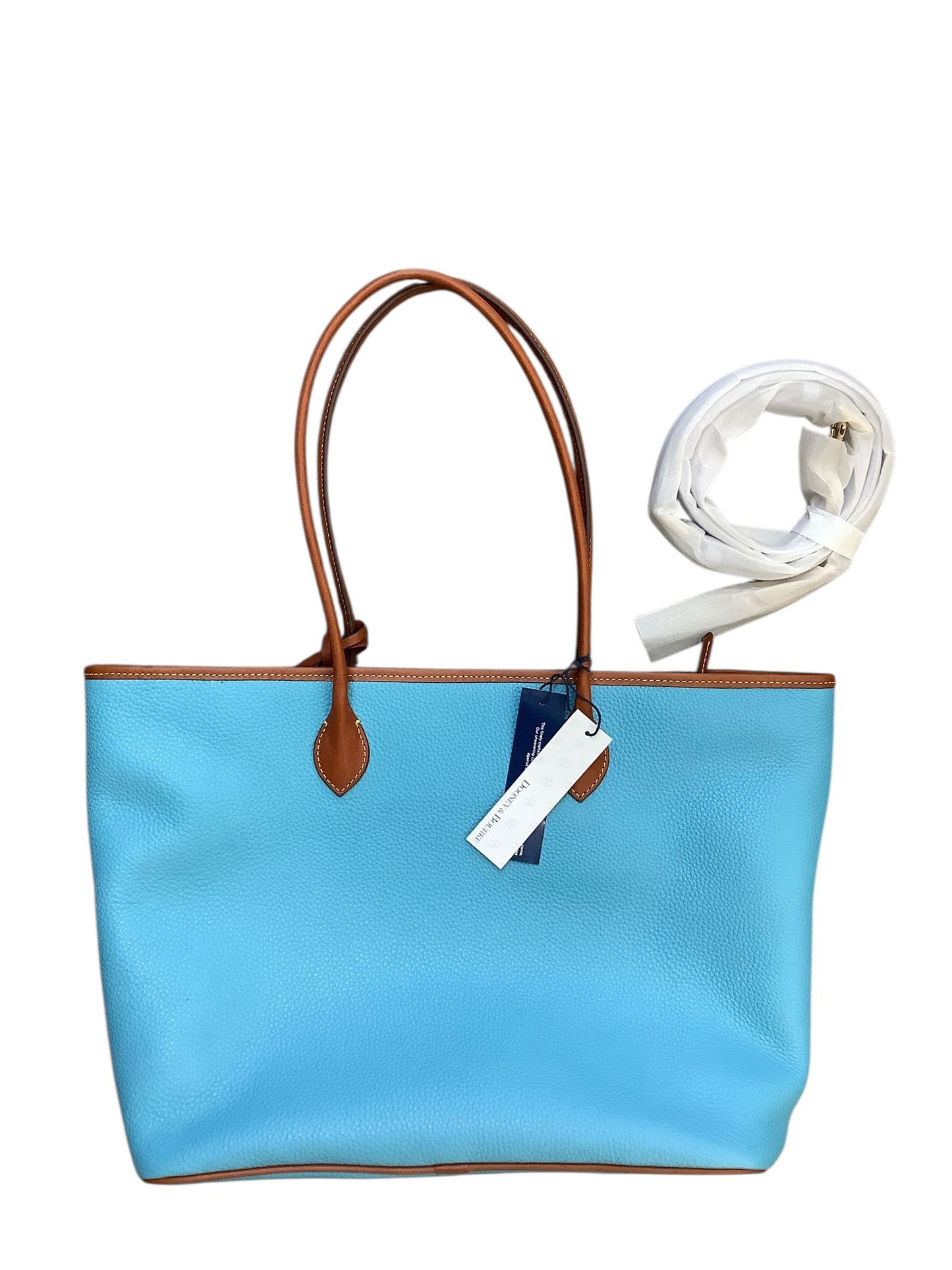 Handbag Designer By Dooney And Bourke In Blue, Size:Large