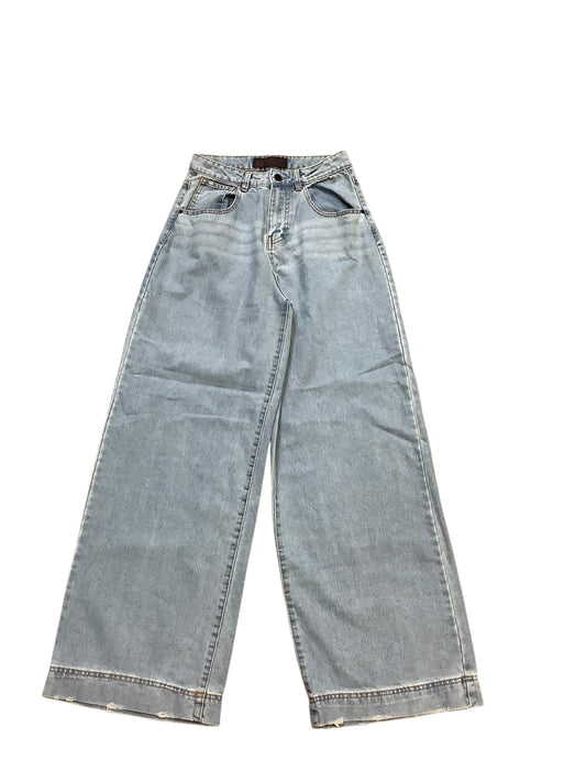 Jeans Wide Leg By Cmb In Blue Denim, Size:2