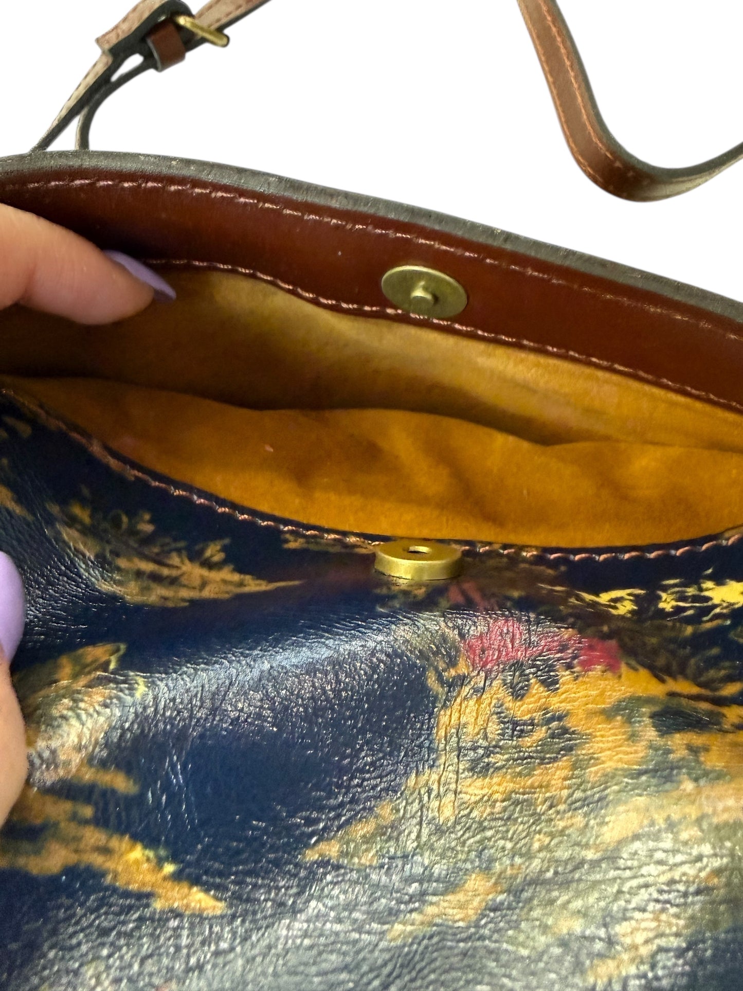 Crossbody Designer By Patricia Nash In Multi, Size:Medium