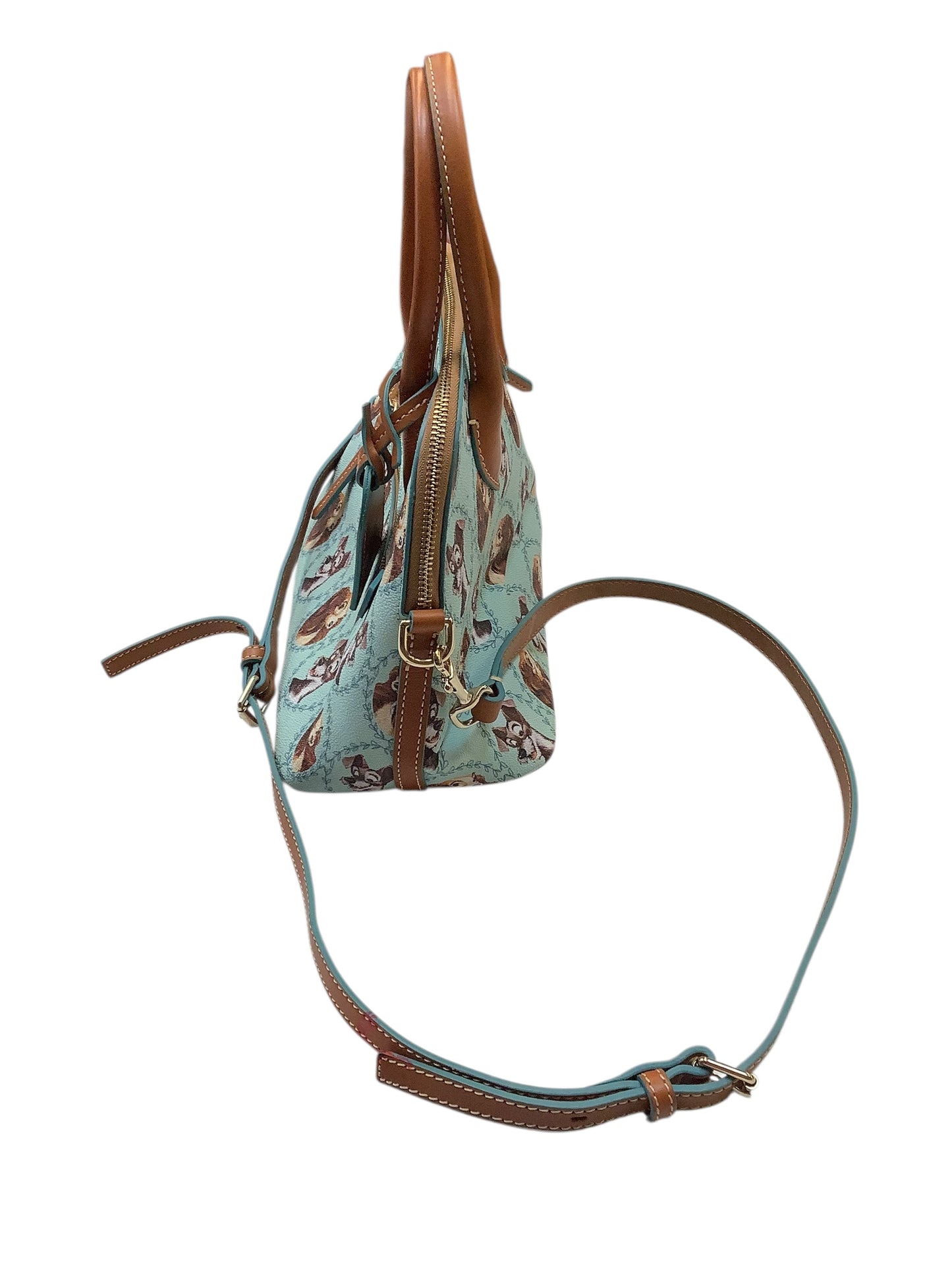 Crossbody Designer By Dooney And Bourke In Blue, Size:Medium
