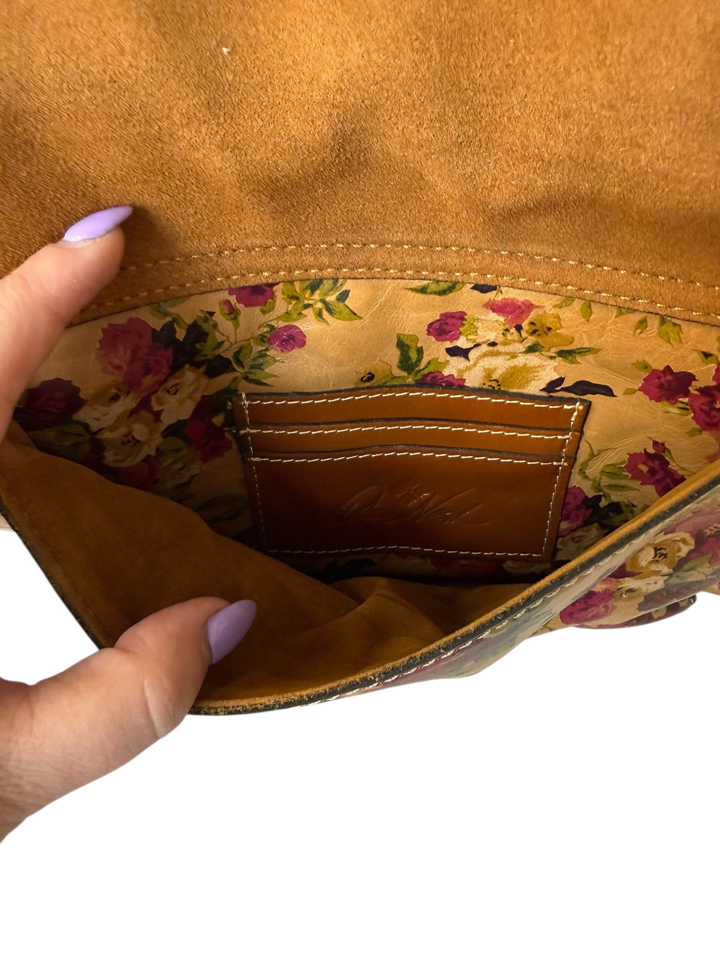 Crossbody Designer By Patricia Nash In Multi, Size:Medium